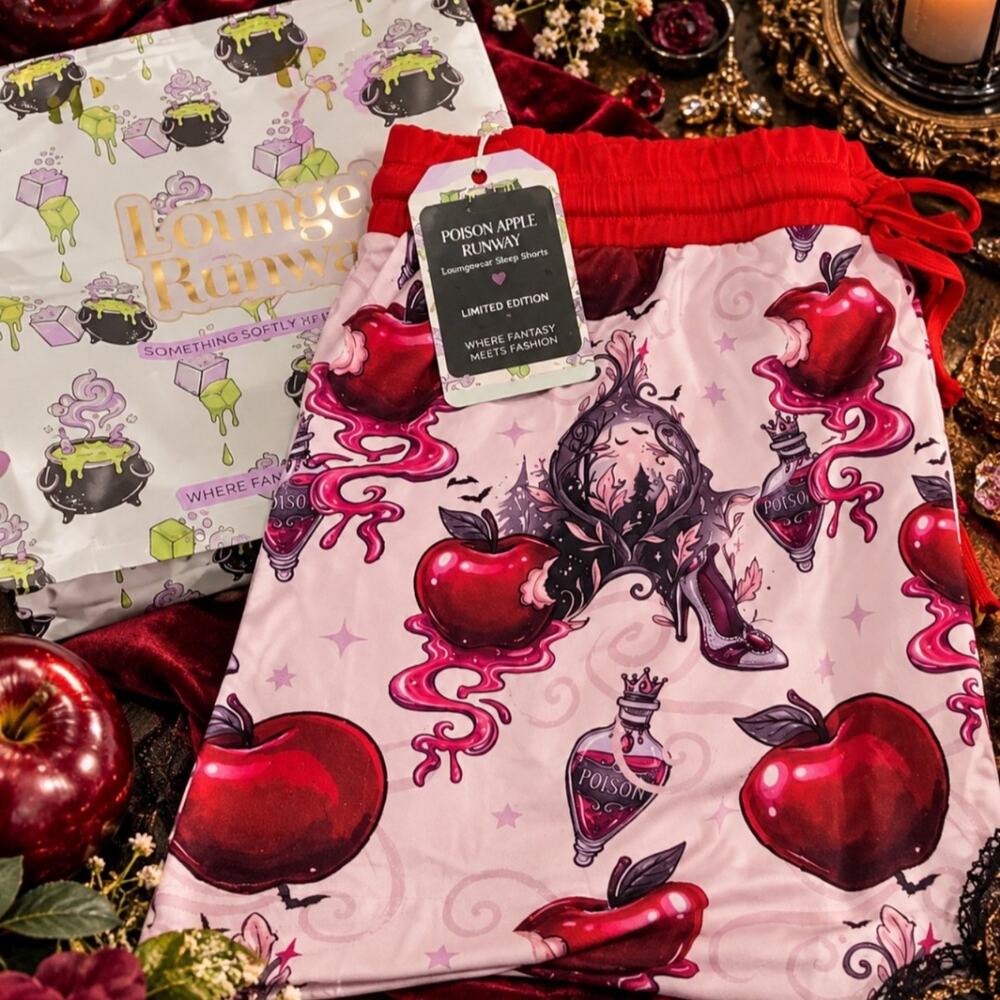 Bomb Party Halloween Loungewear "Poison Apple Runway" ULTRA RARE UNICORN Size 3X